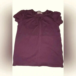Hanna Andersson girls 6/7 soft Peruvian 120 purple top
